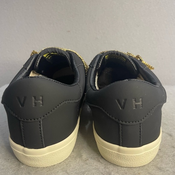 Vintage Havana The Iconic Sparkle Star Pure Black Sneakers Sz 7 NIB - RARE - Picture 8 of 16